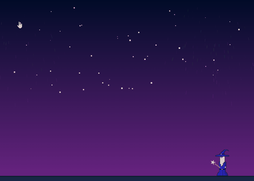 Fireworks created in JavaScript